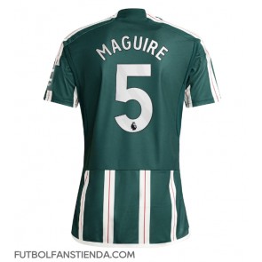 Manchester United Harry Maguire #5 Segunda Equipación 2023-24 Manga Corta